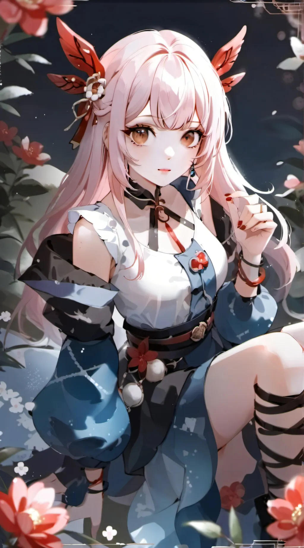 ai character: Lilly  background