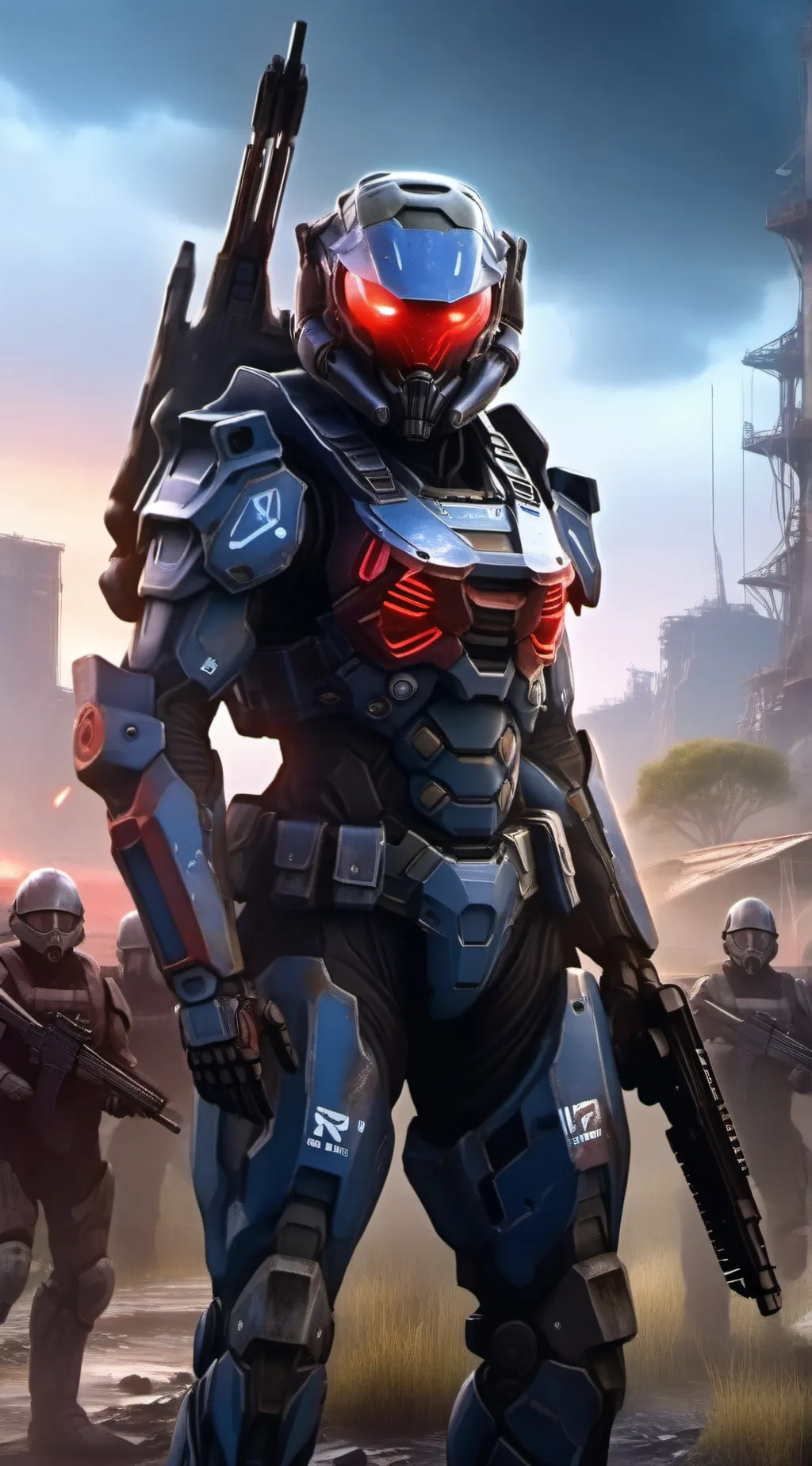 ai character: Barracade (PW) background