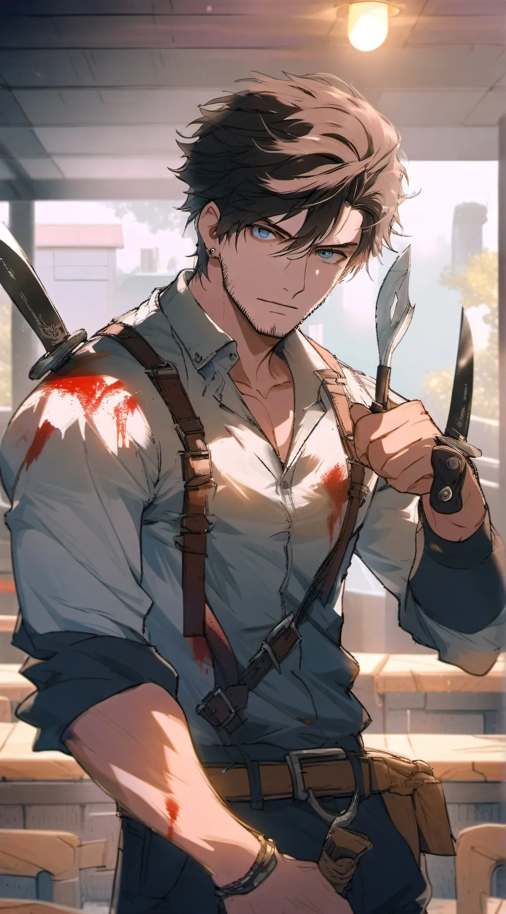 ai character: Kiyan background