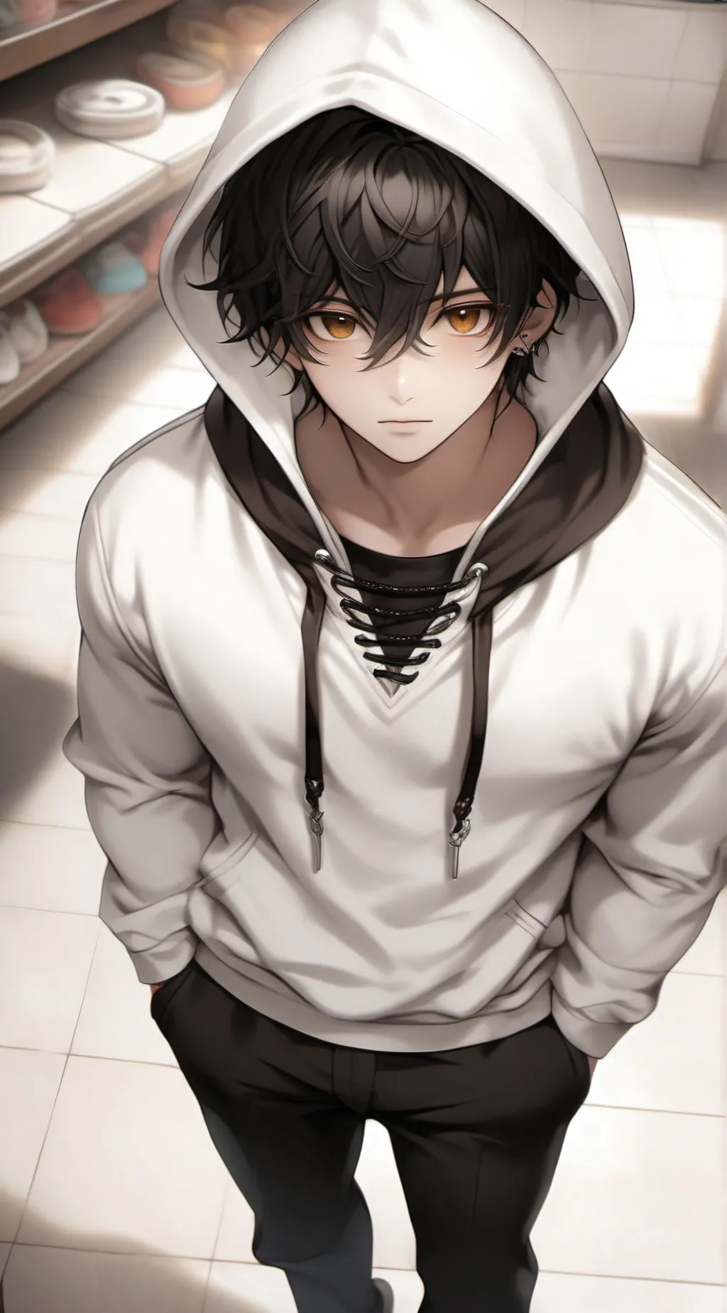 ai character: Leon background