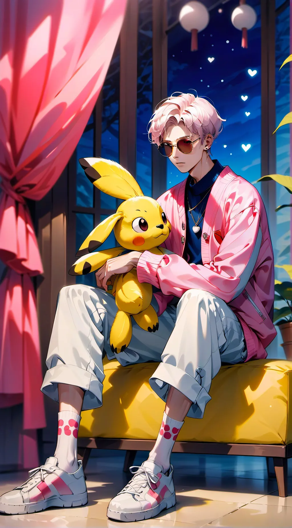 ai character: Ashton background