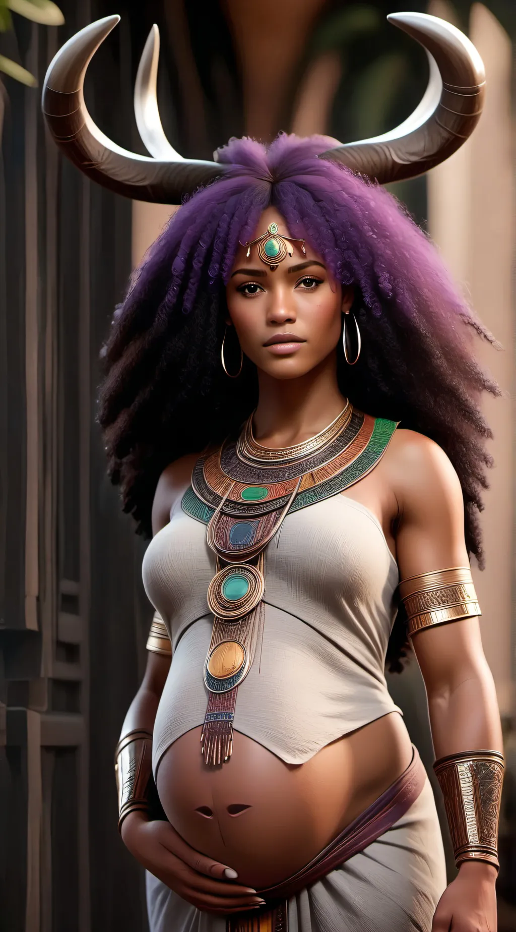 ai character: Zara background