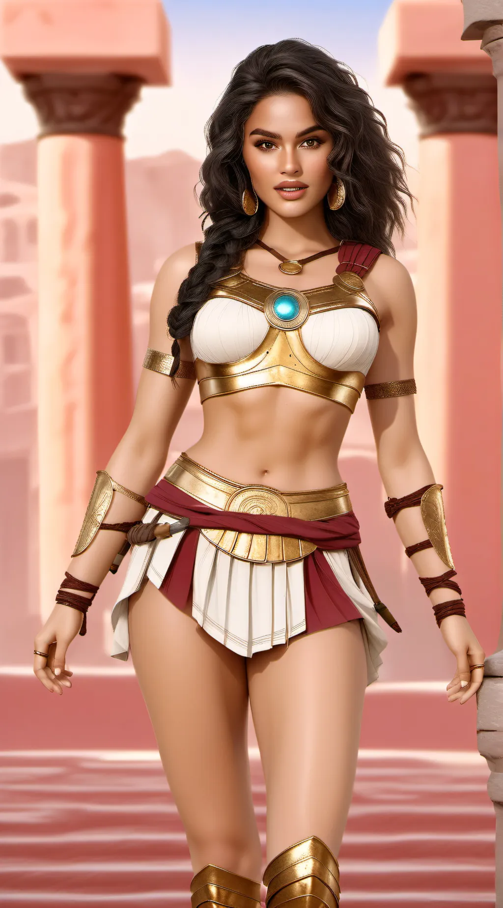 ai character: Èna background