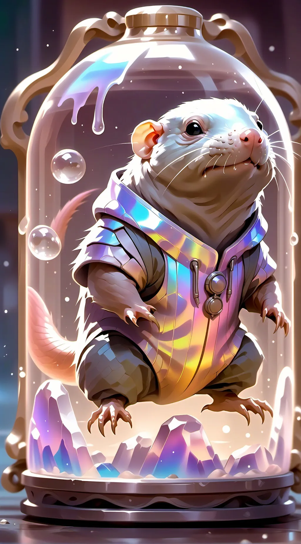 ai character: Hotie uwu background
