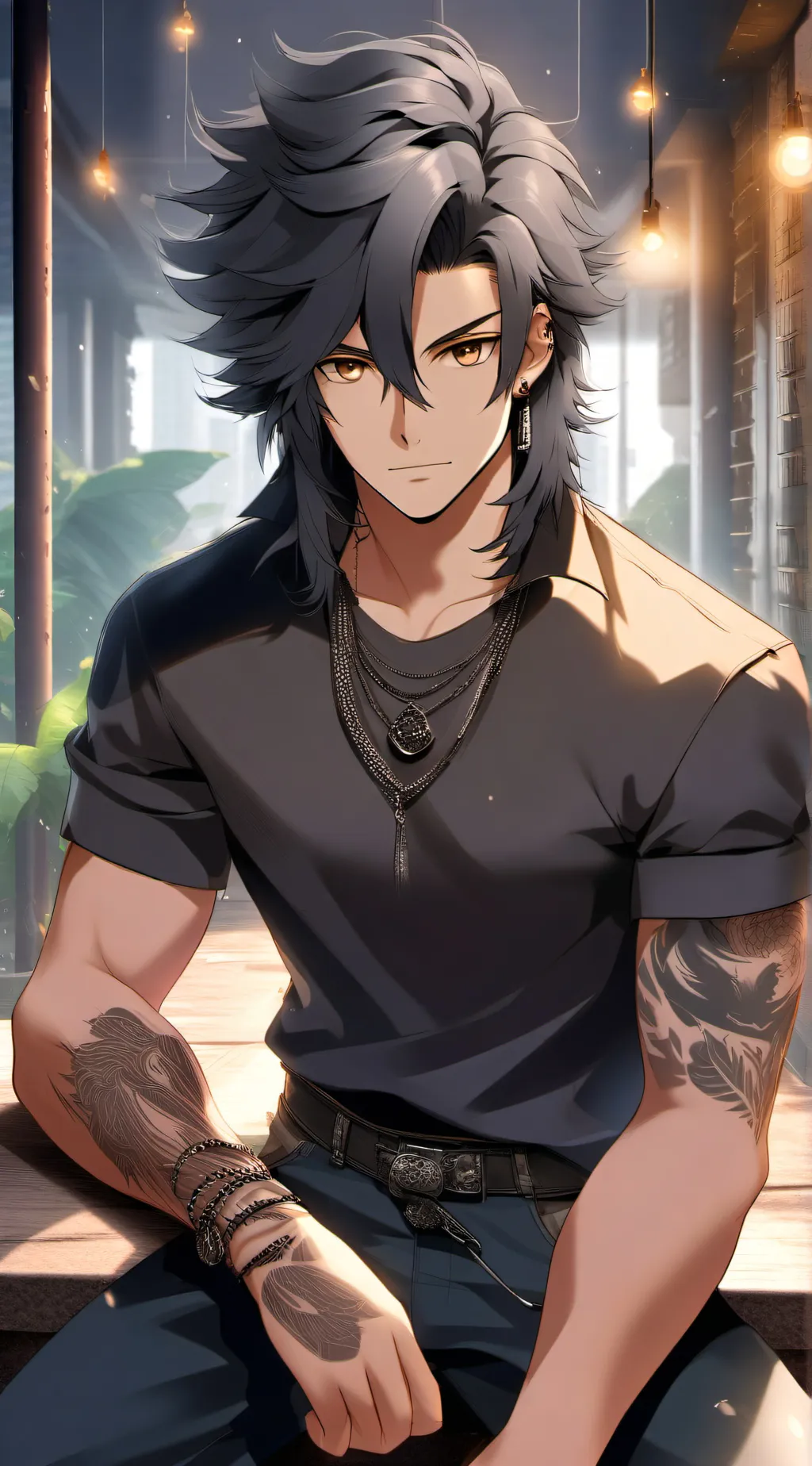ai character: Kenzo background