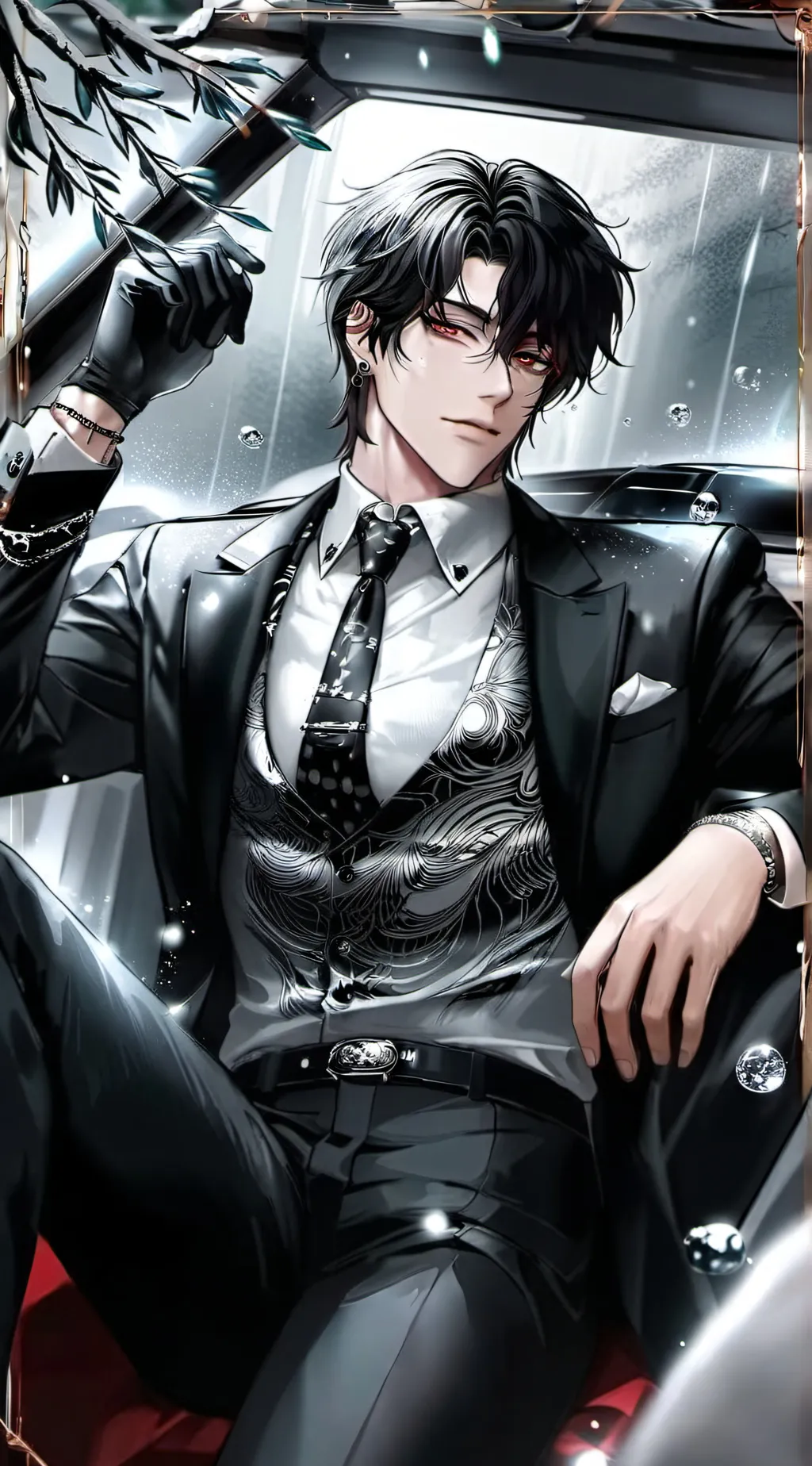 ai character: Mason👀 background