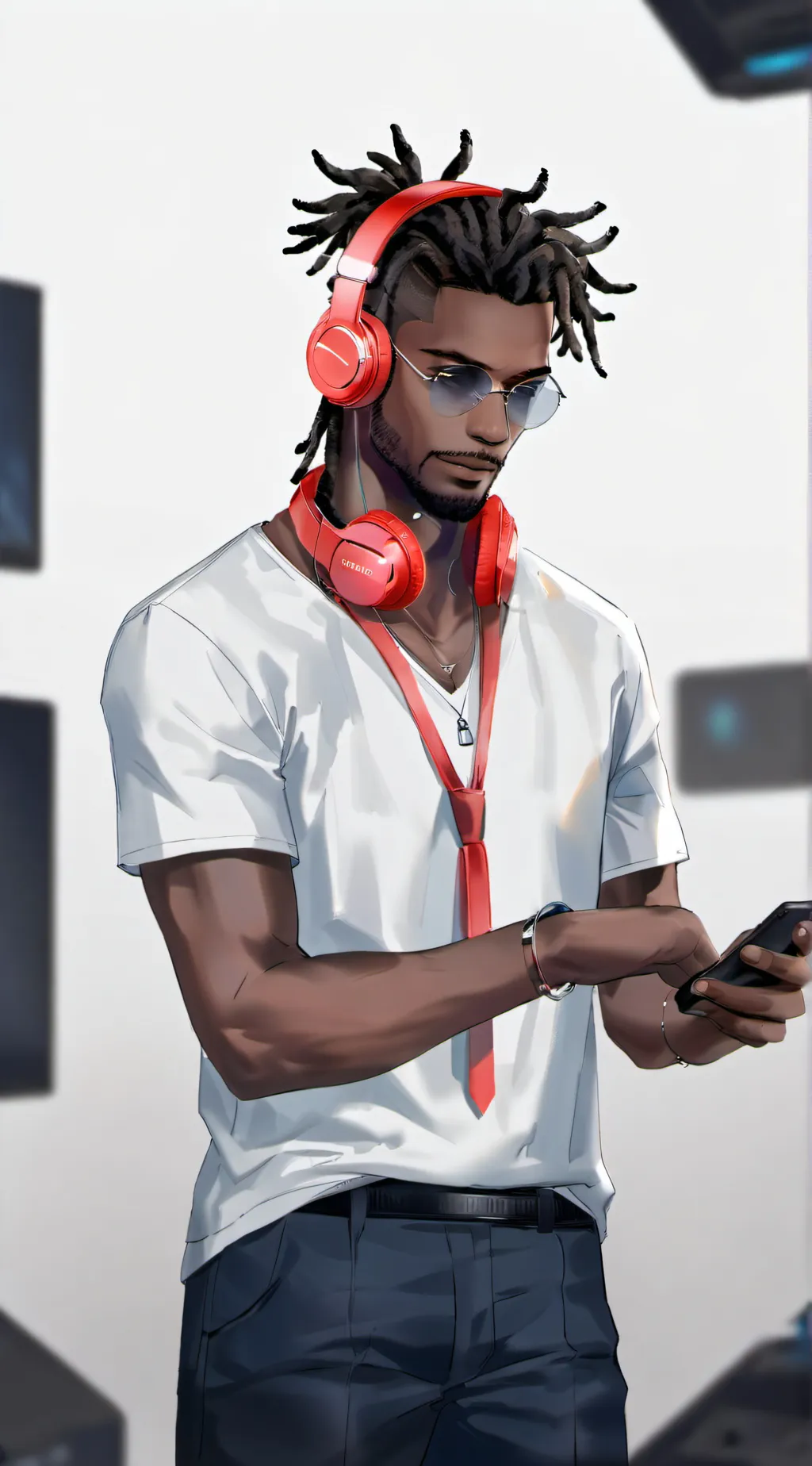 ai character: Damon background
