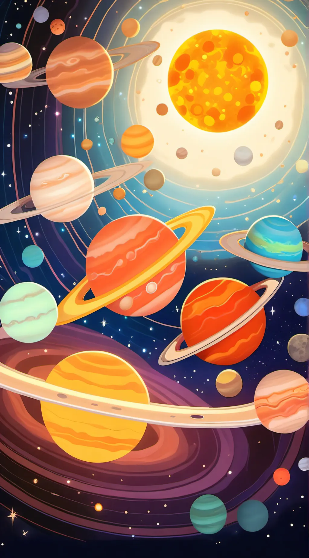ai character: Solarballs  background
