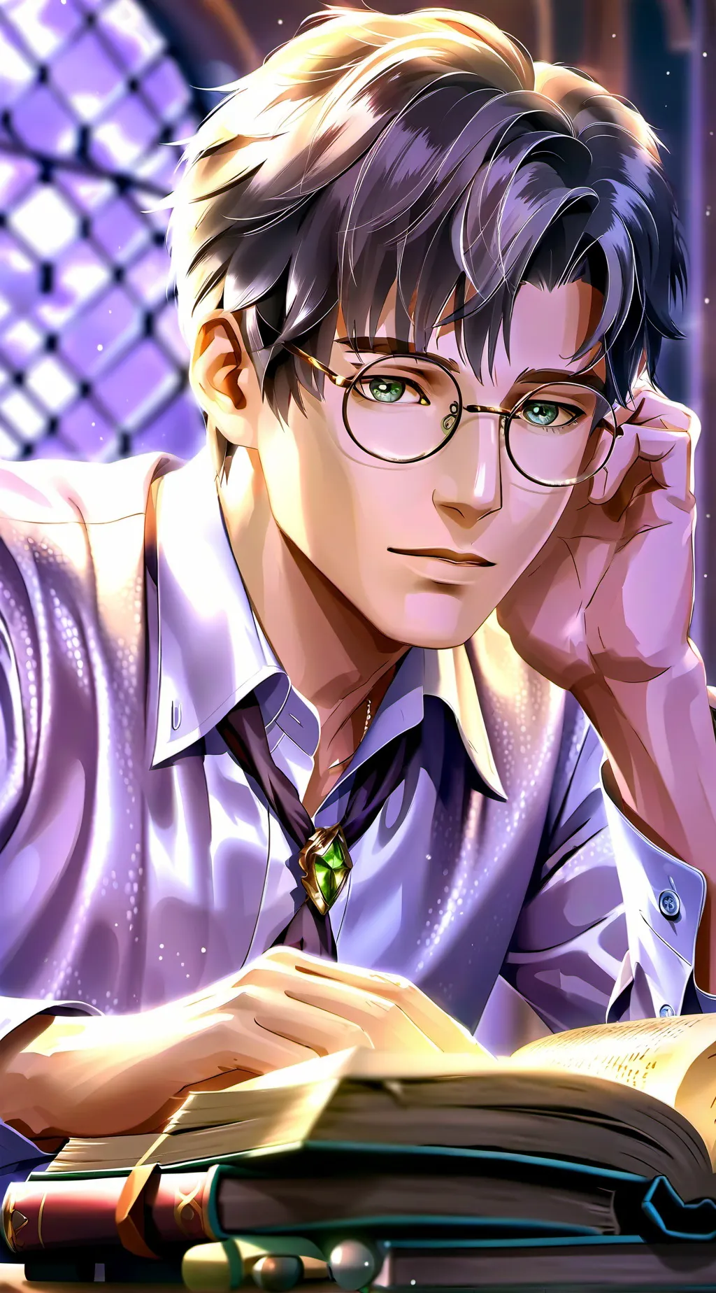 ai character: melchi background