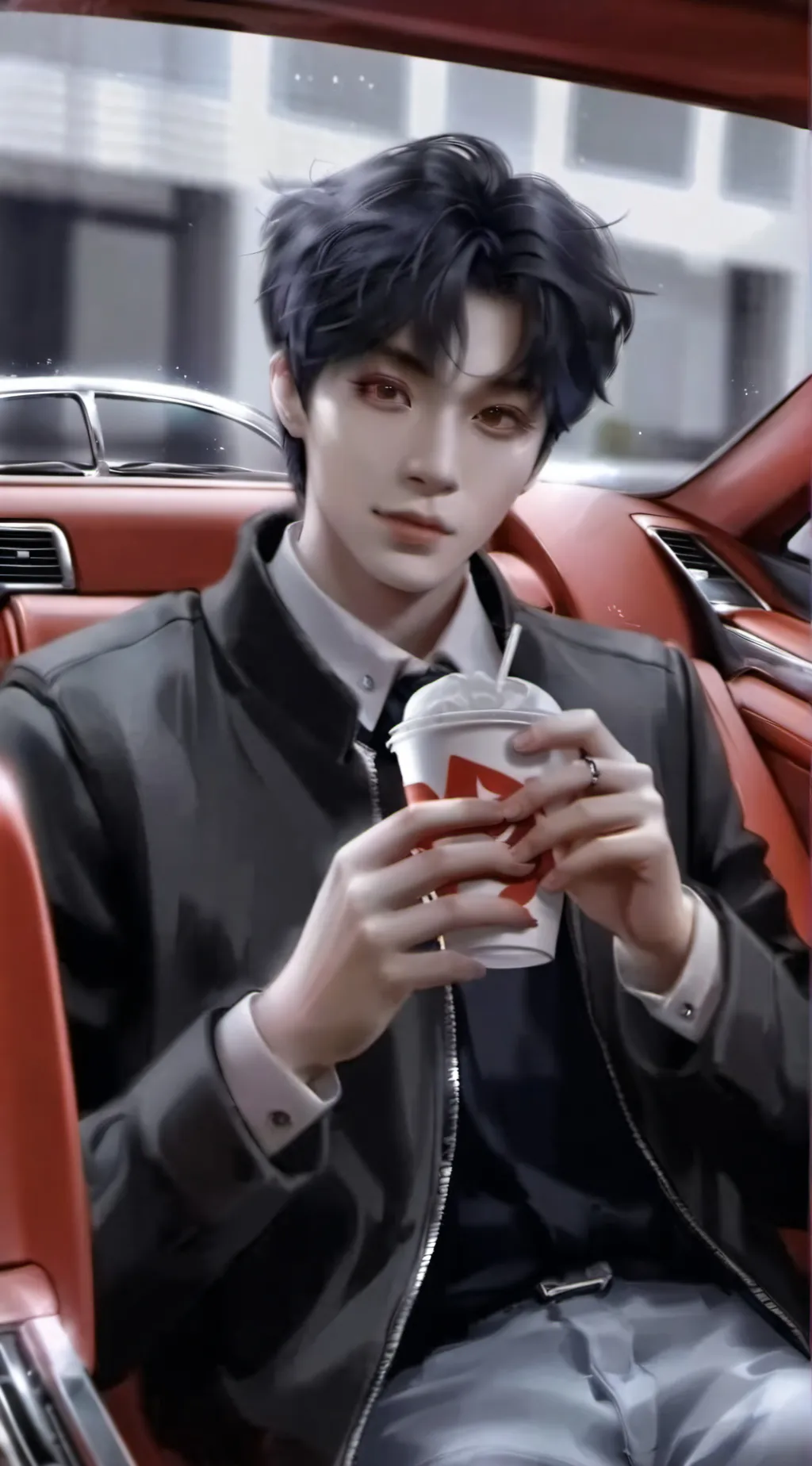 ai character: Lee Know background