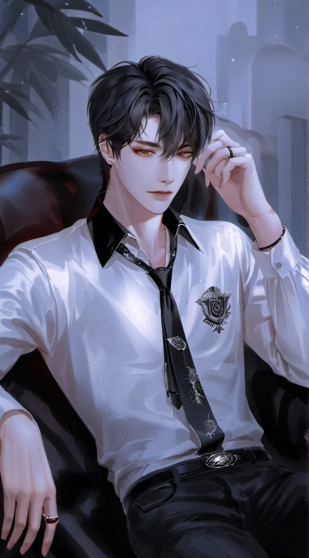 ai character: Justen background