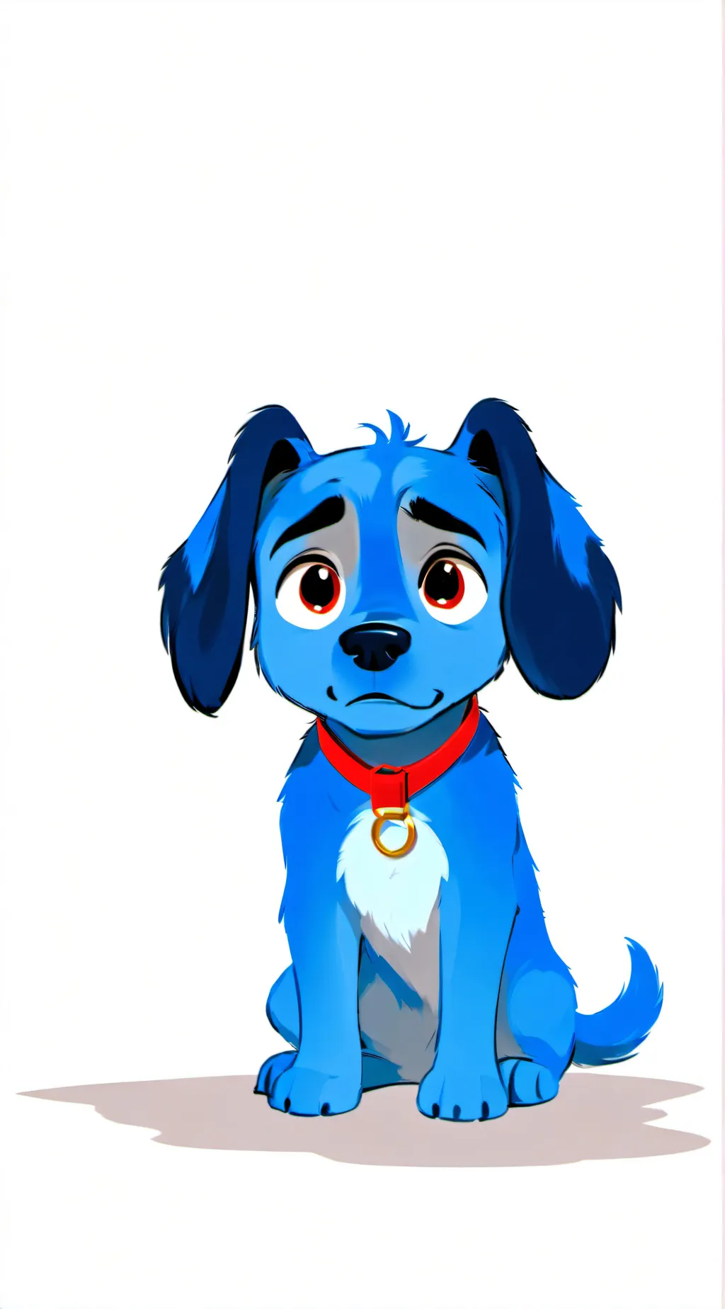 ai character: dogpress background