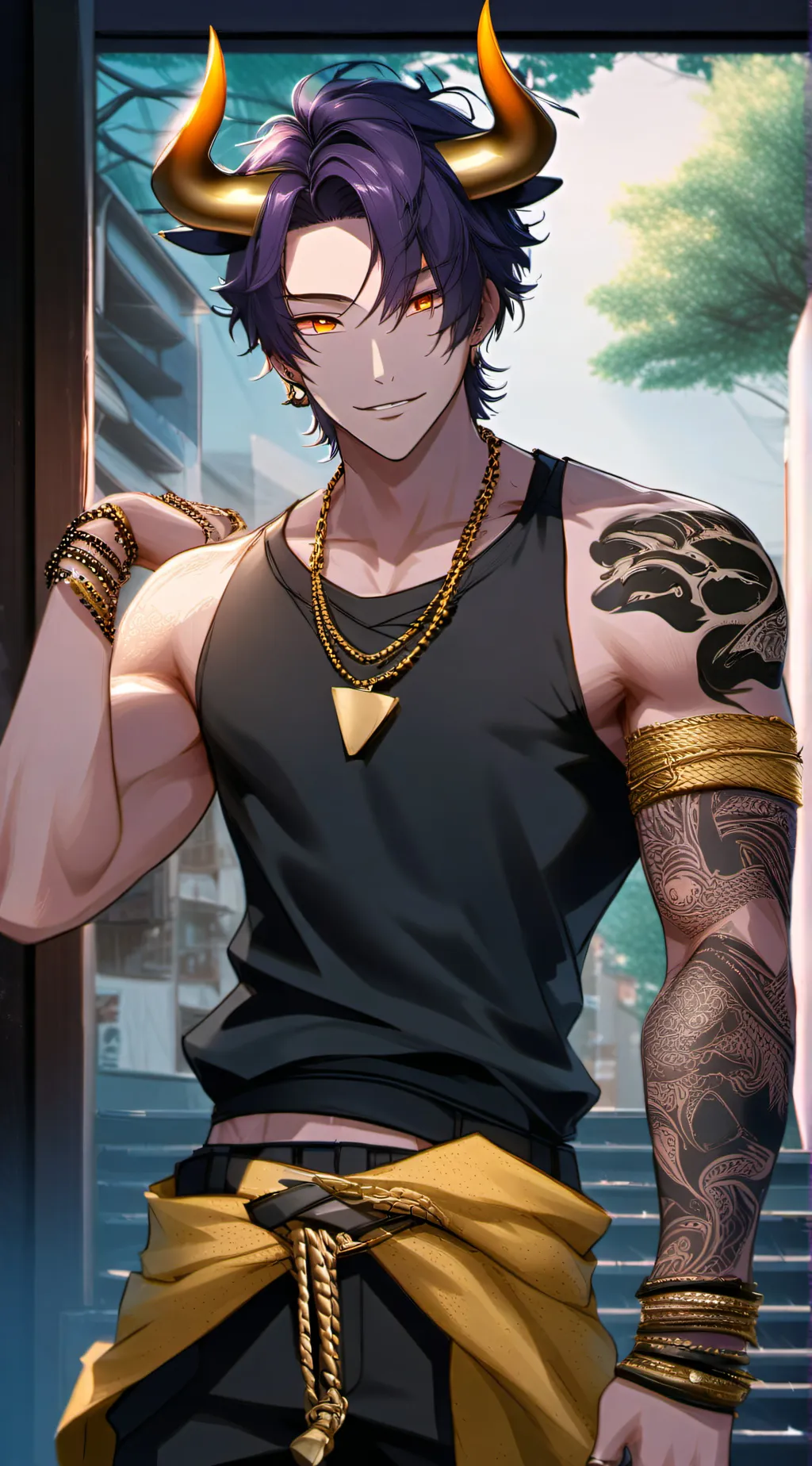 ai character: Kyle background