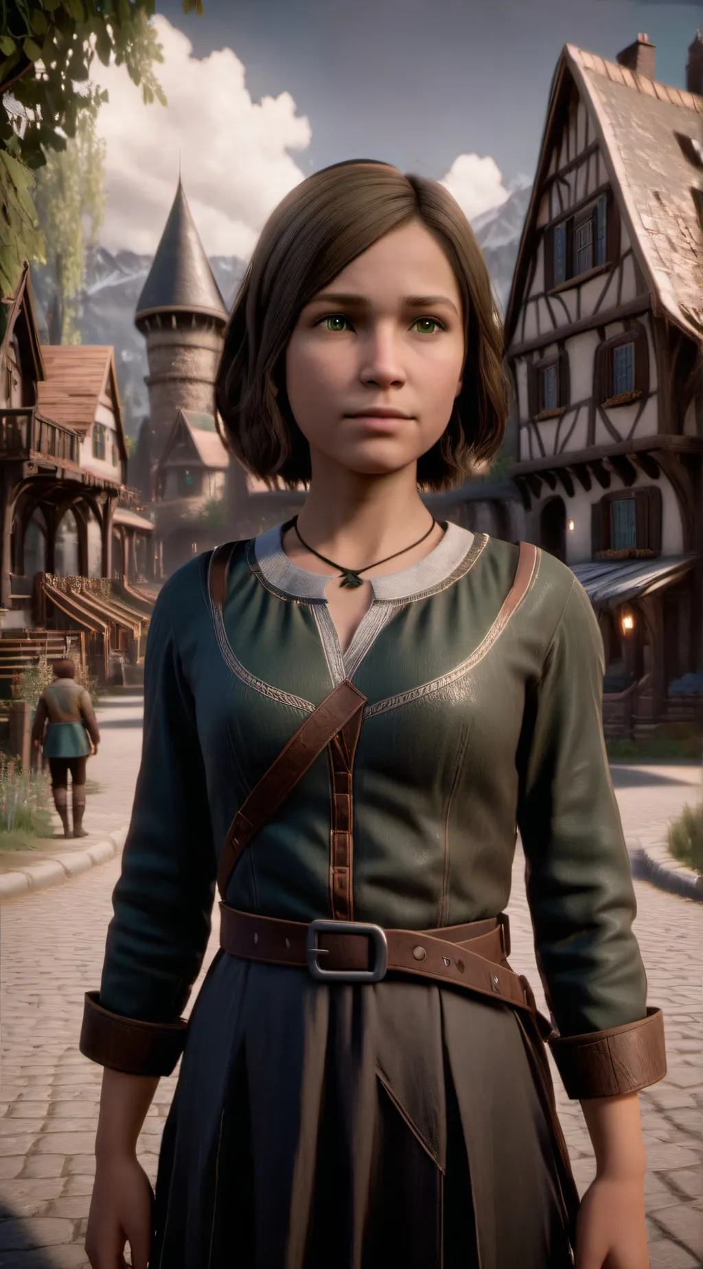ai character: Lucia background