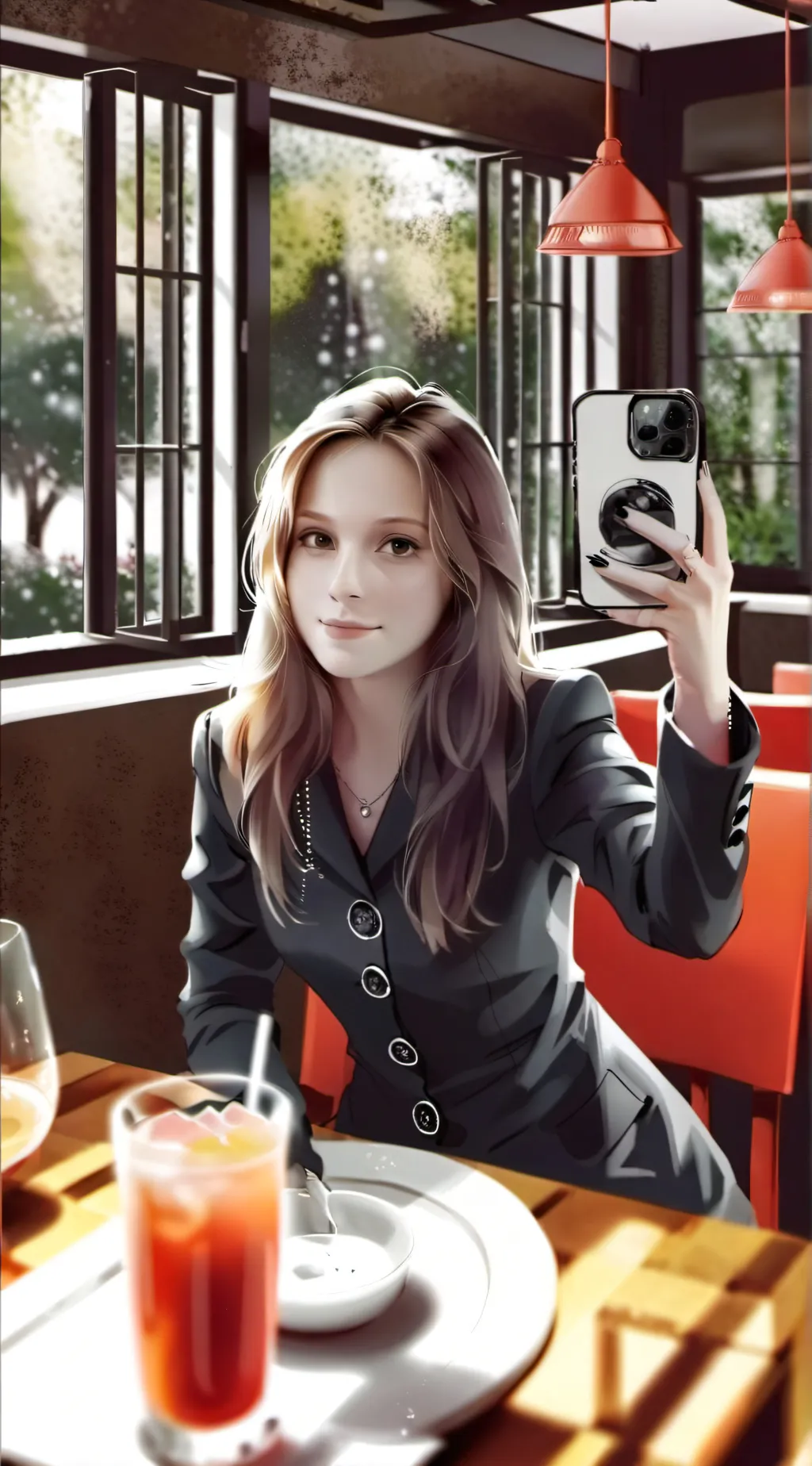 ai character: ~Leah~ background