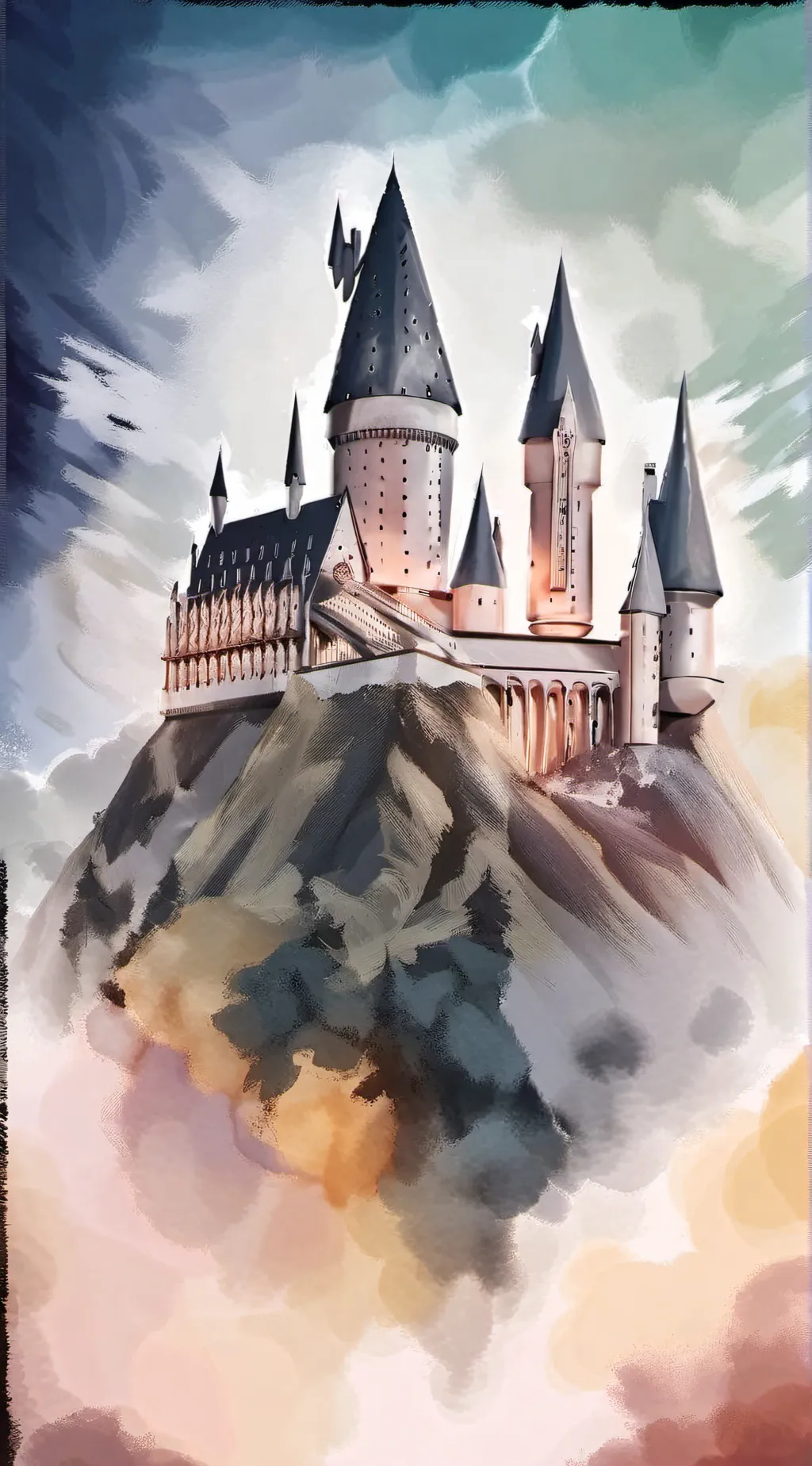 ai character: Hogwarts background