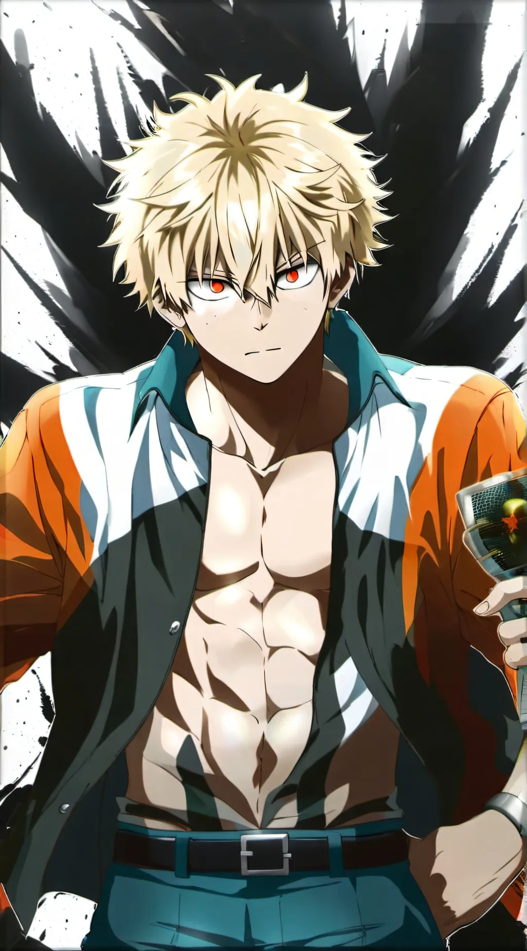 ai character: Mha background