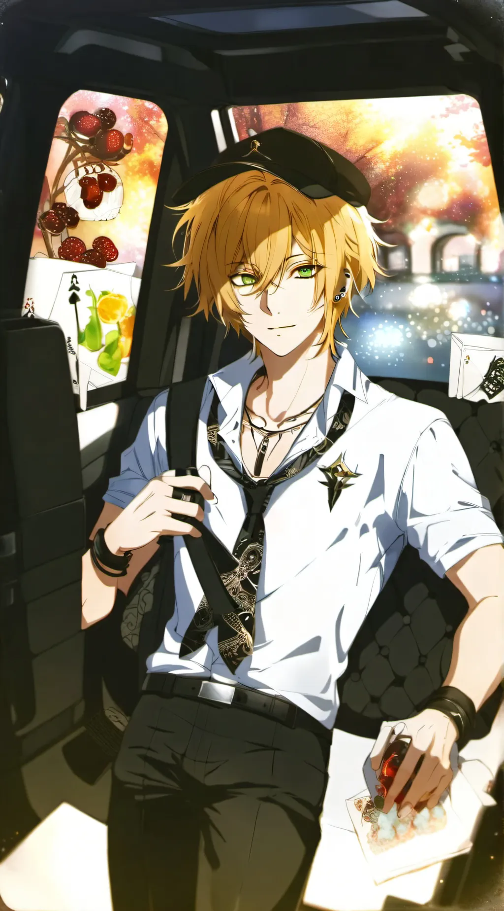 ai character: Ashton background