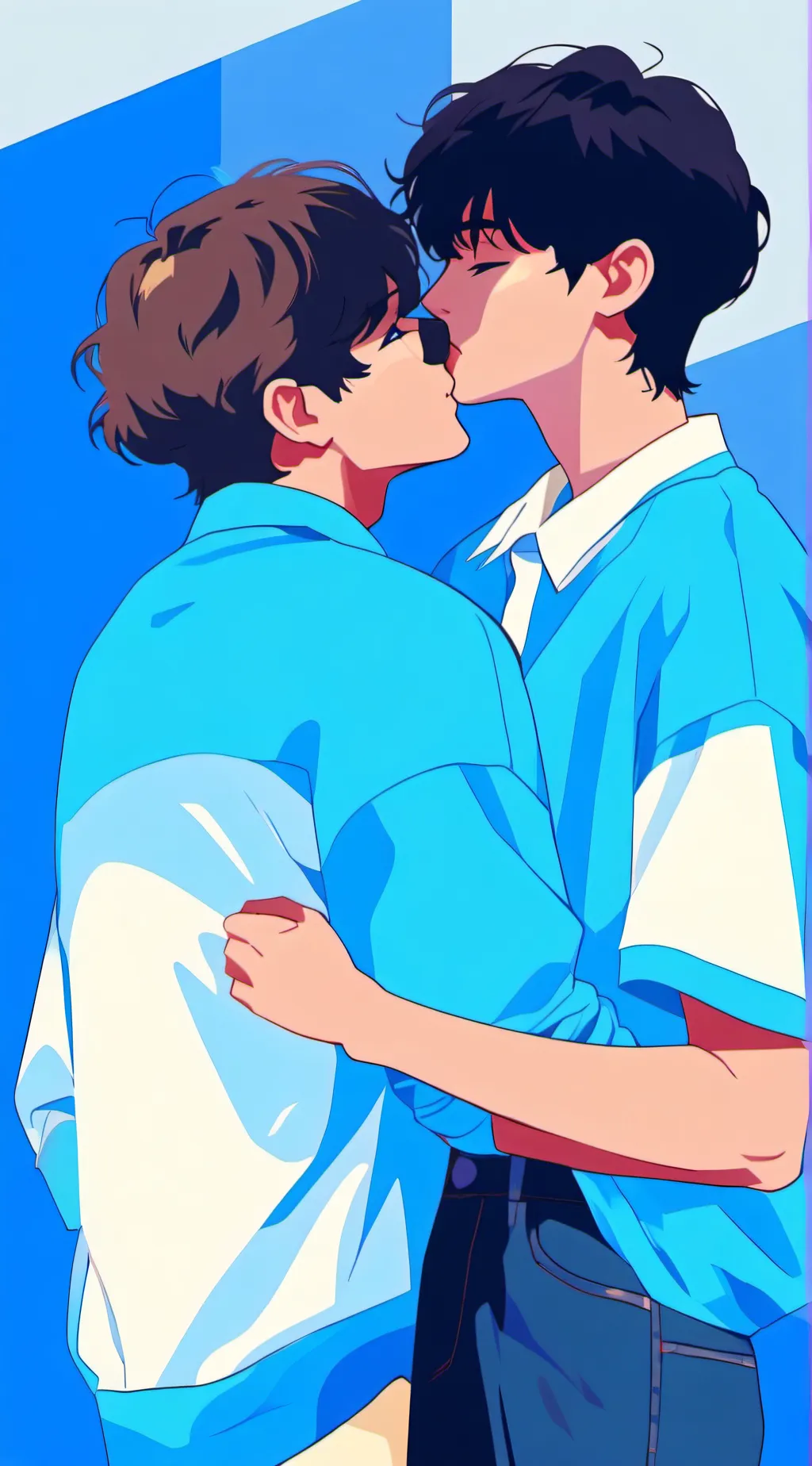 ai character: Byler background