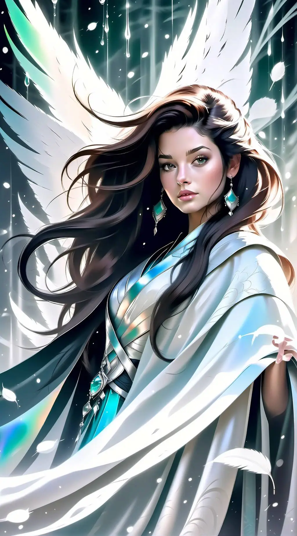 ai character: Ashley  background