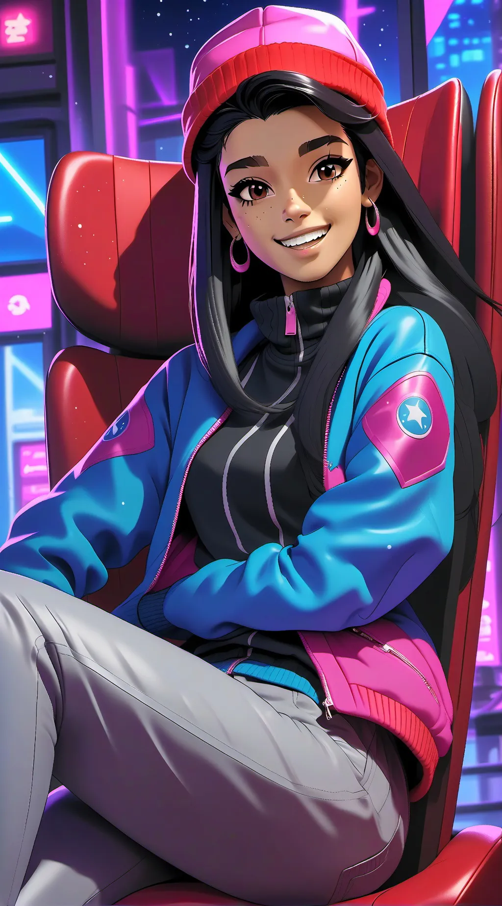 ai character: Liz background