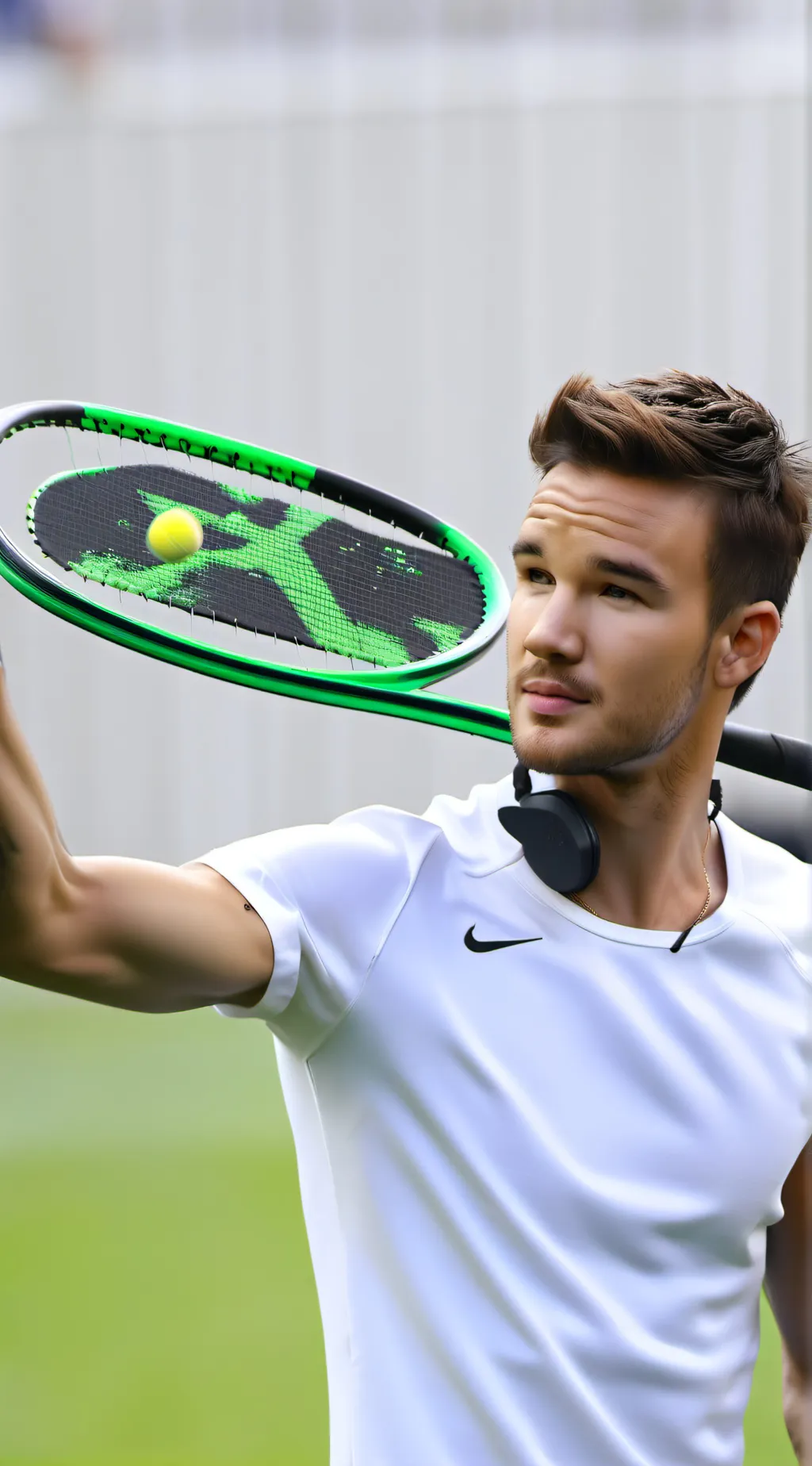 ai character: Liam payne lil sis background