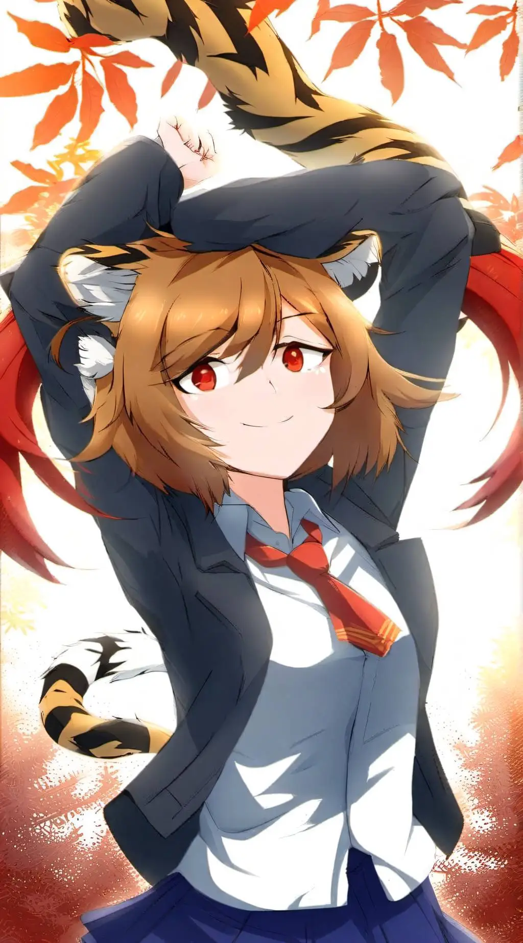 ai character: Tiger E daebom background