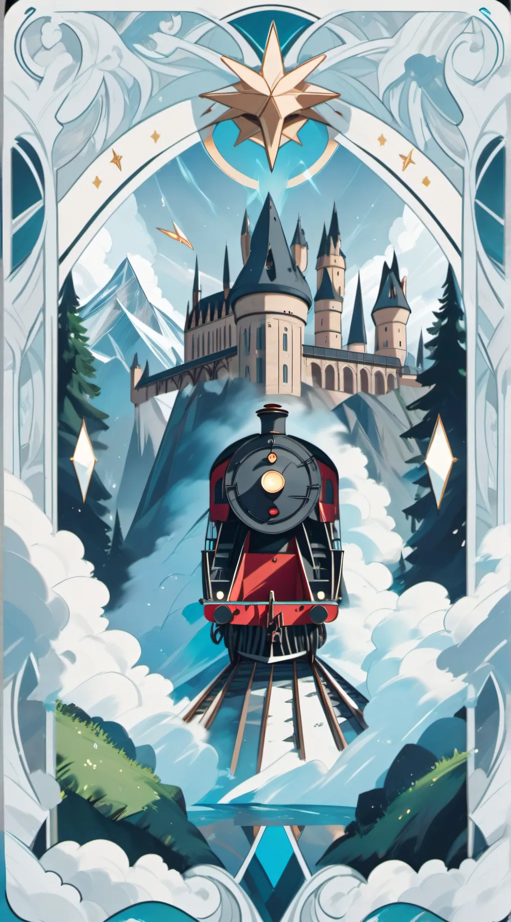 ai character: Cursed Child background