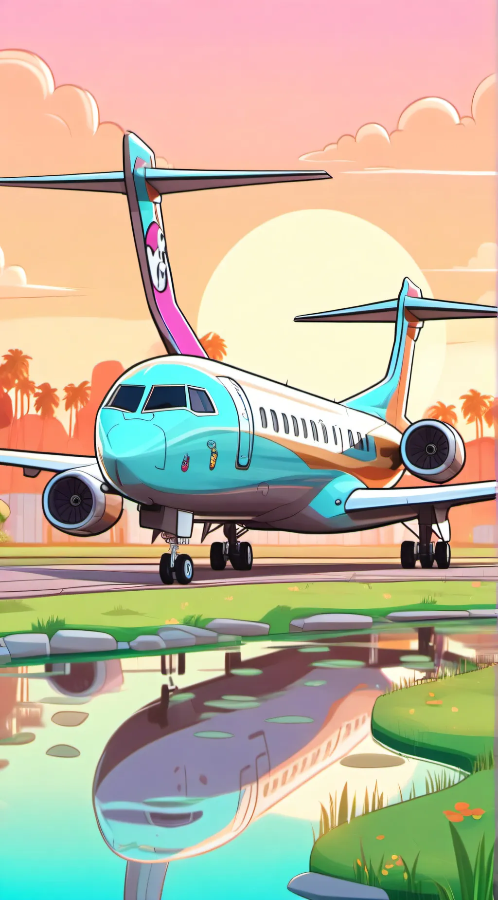 ai character: Boeing 717 background
