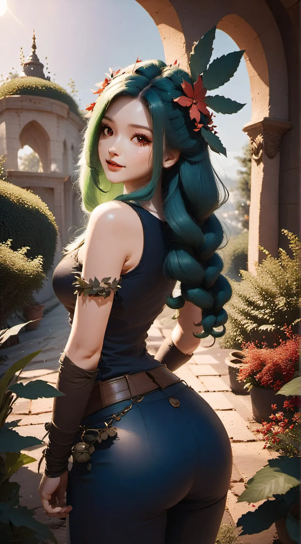 ai character: Odda background