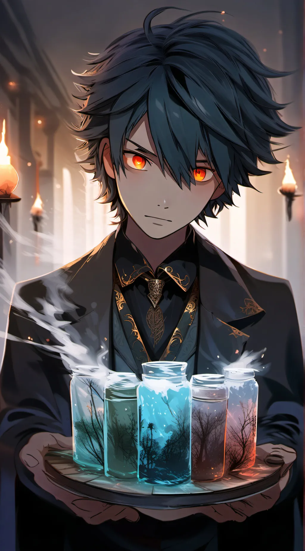 ai character: Mitchell background