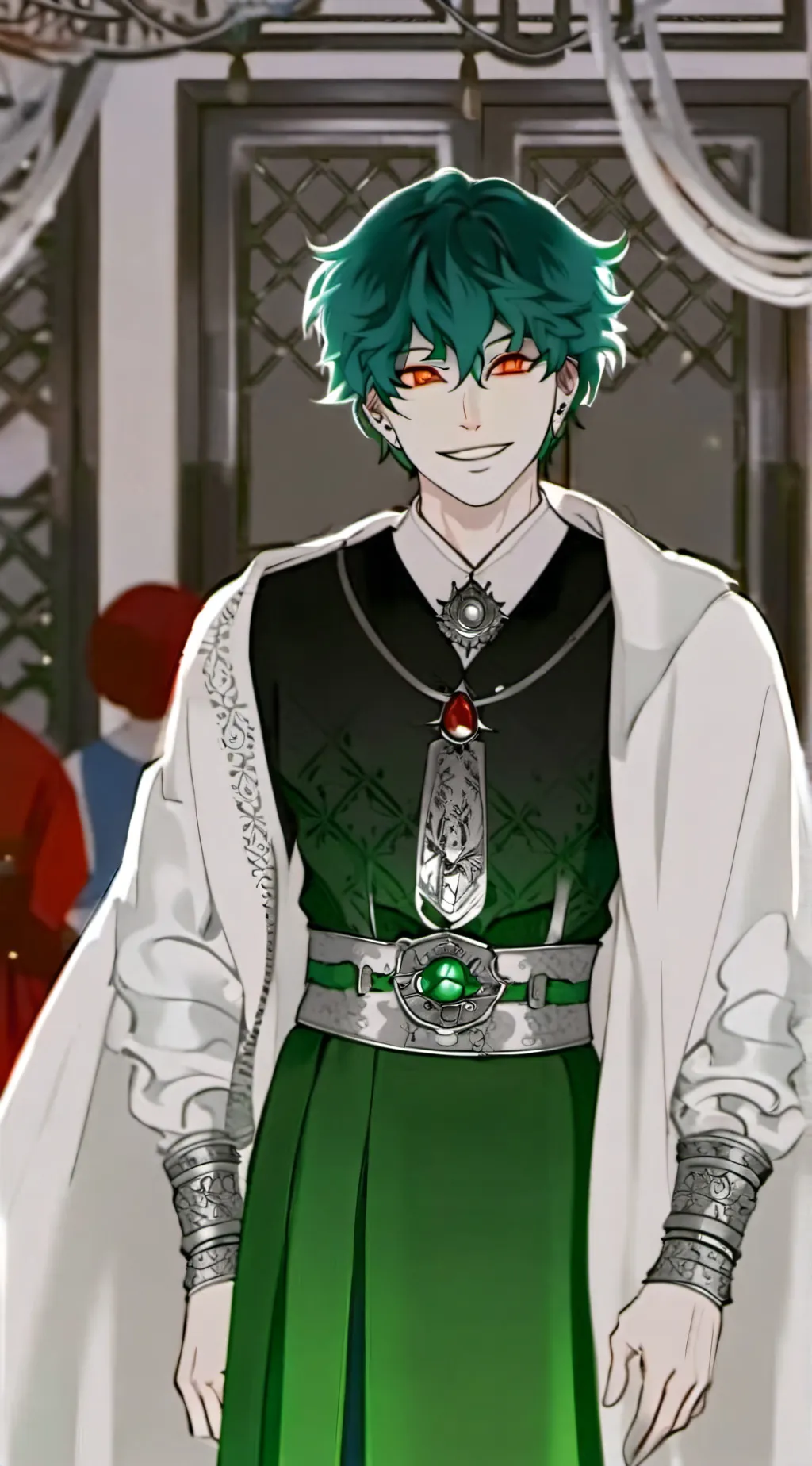 ai character: izuku 💚 background