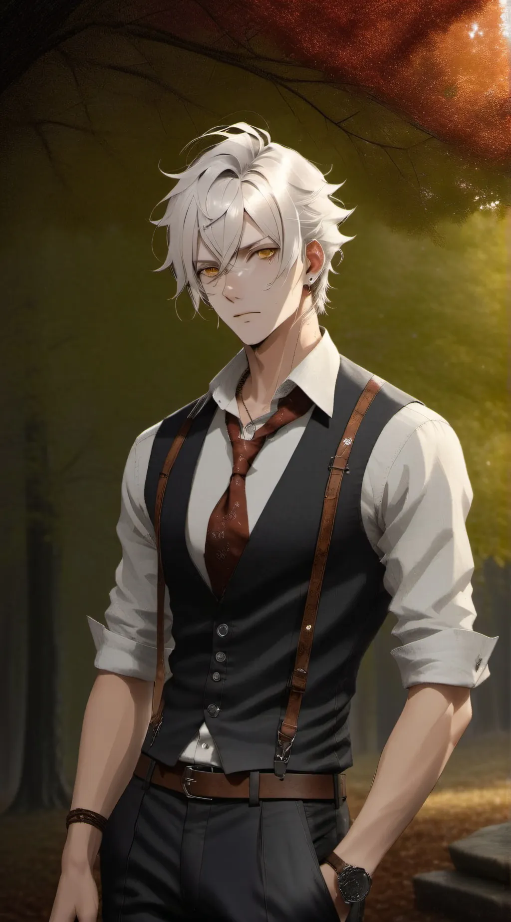 ai character: Mr: Acker background