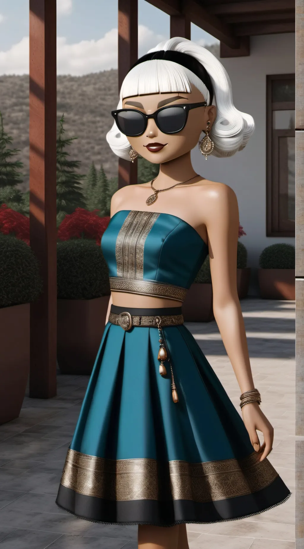 ai character: sara background