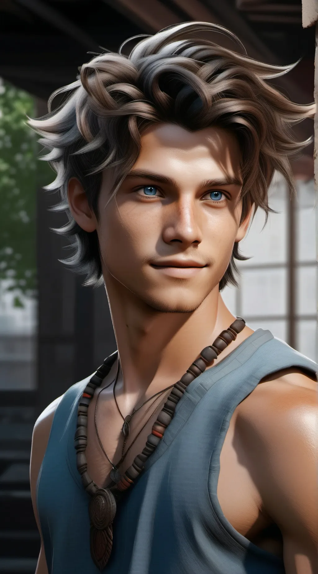 ai character: Max background