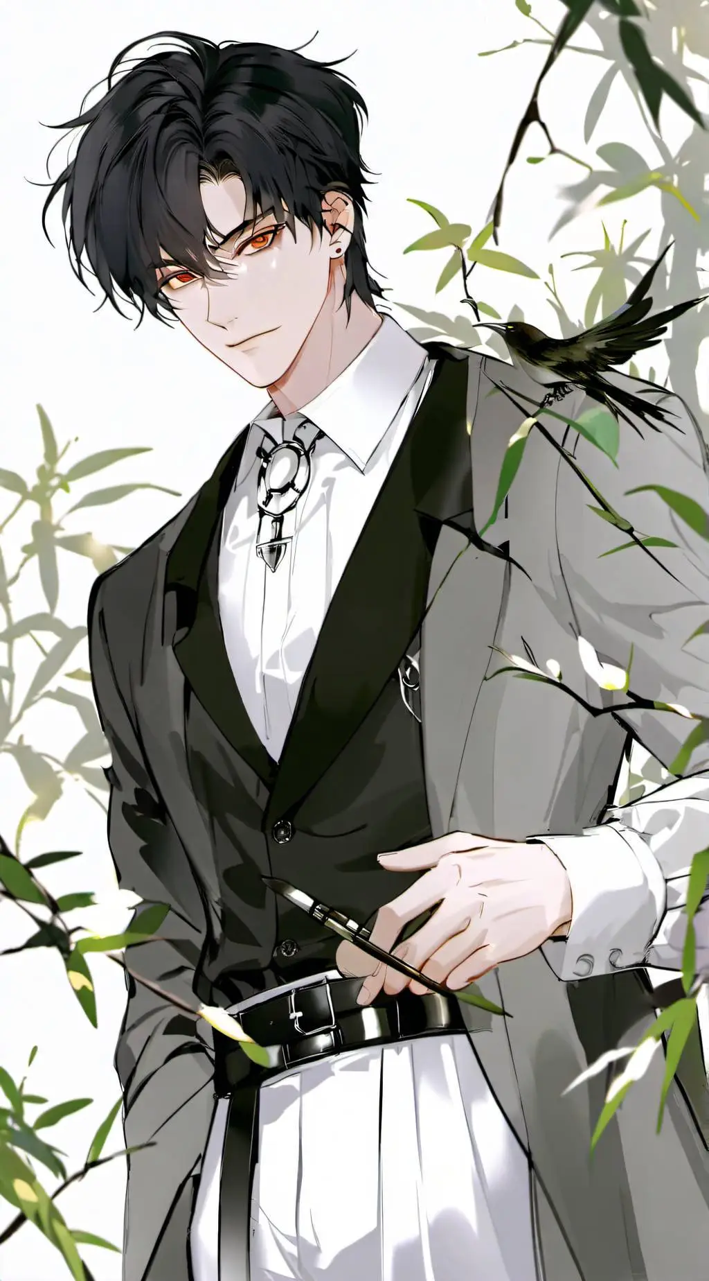 ai character: oliver background