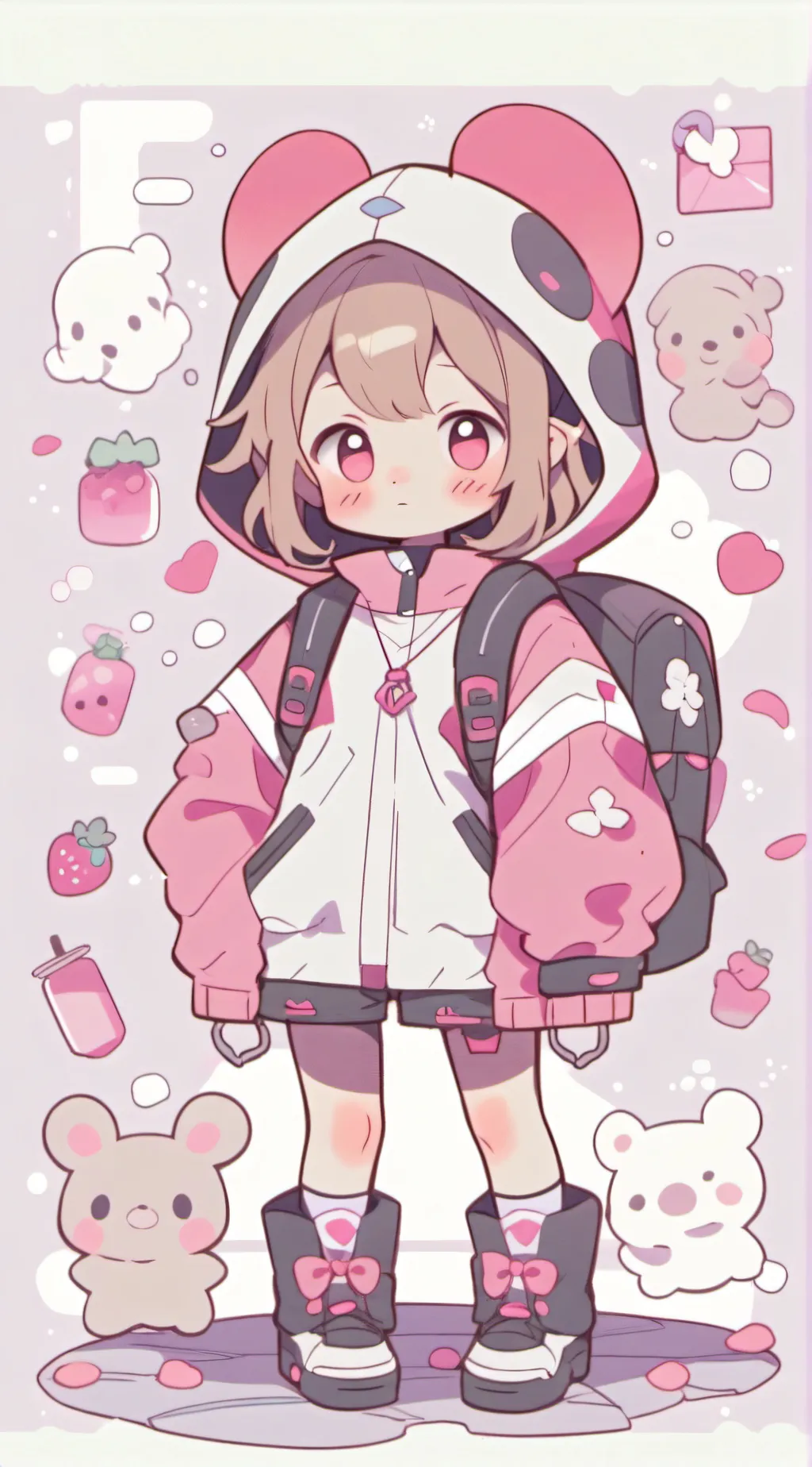 ai character: ember background