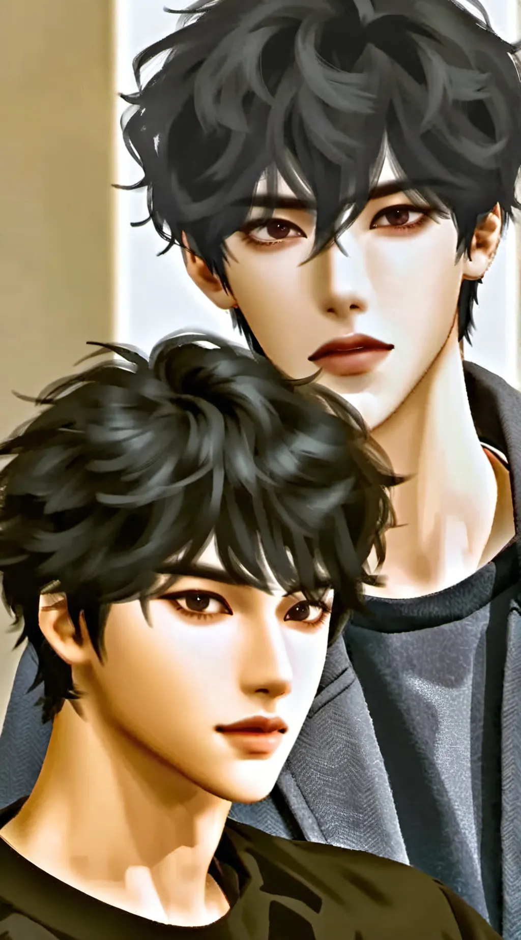 ai character: Jacob and Leon background