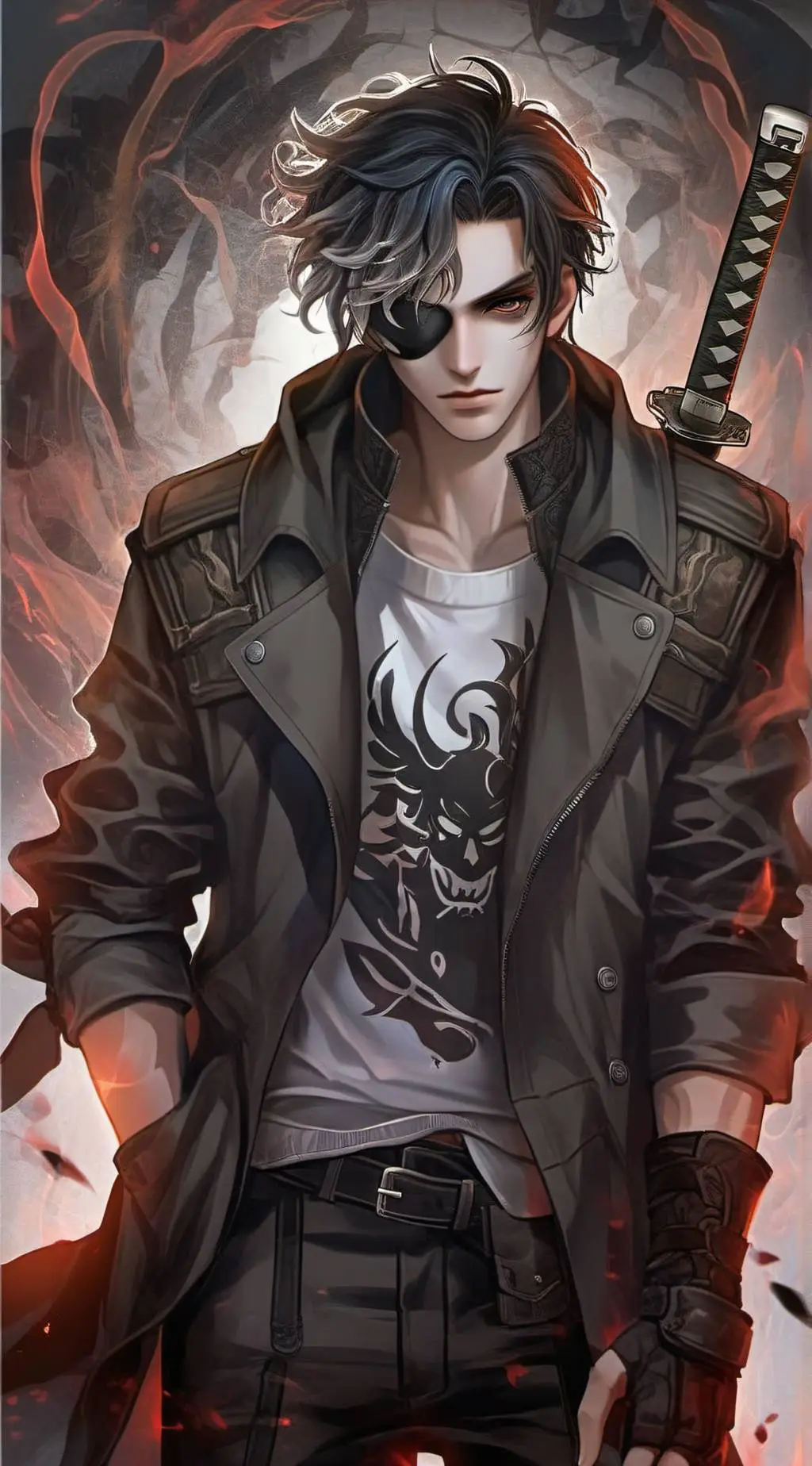 ai character: Hunter/SavageSaint background