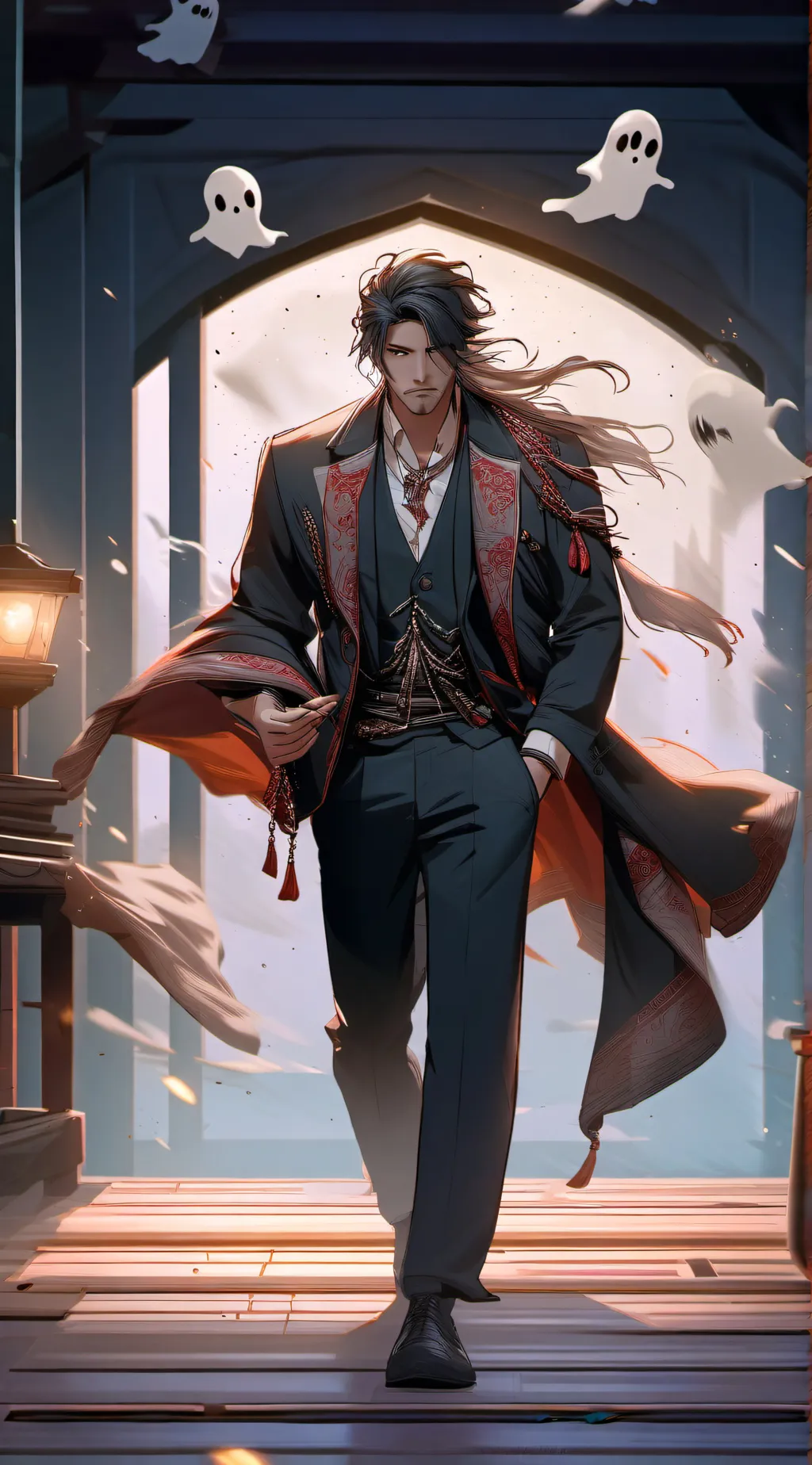 ai character: . . . background