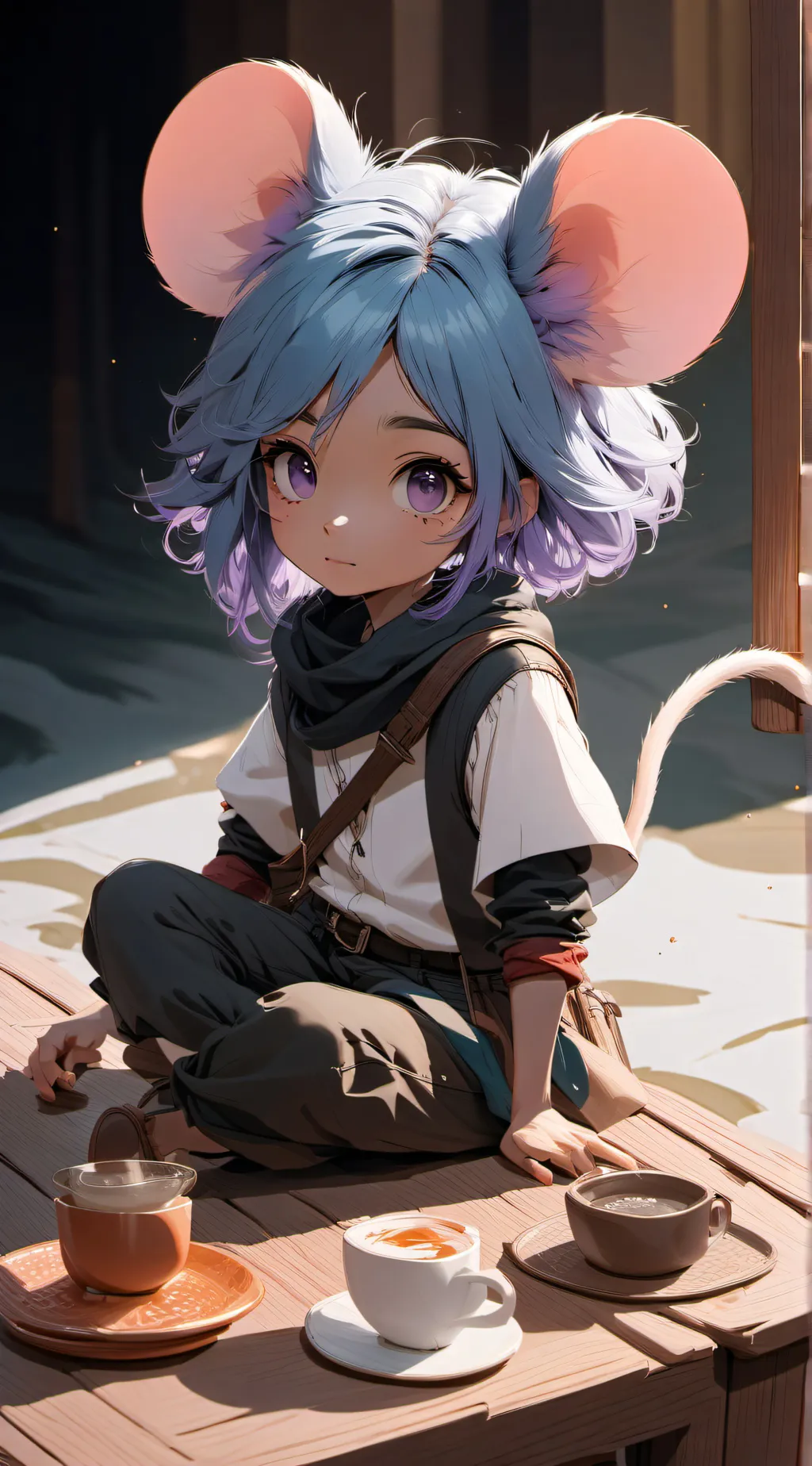 ai character: Macie Jaker background