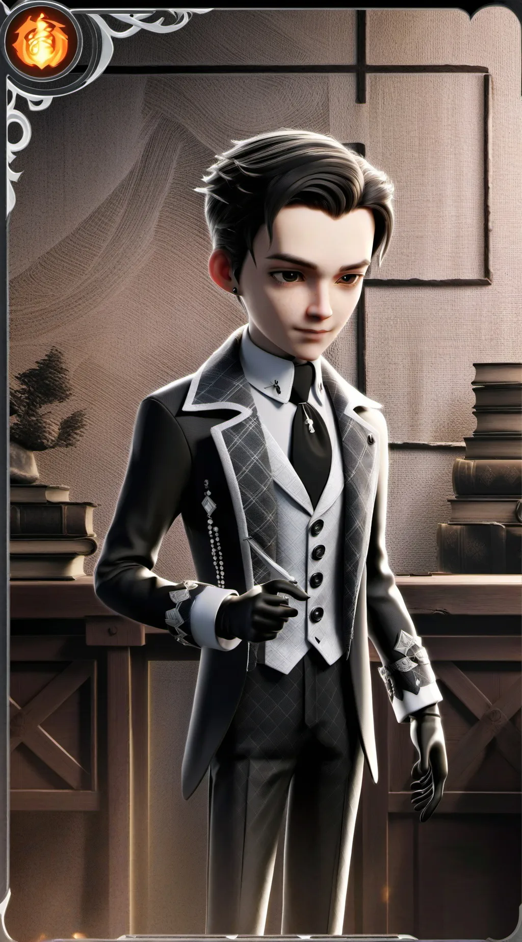 ai character: I’m Julia background
