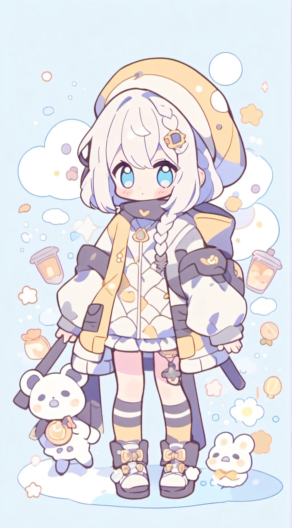 ai character: Brittany  background