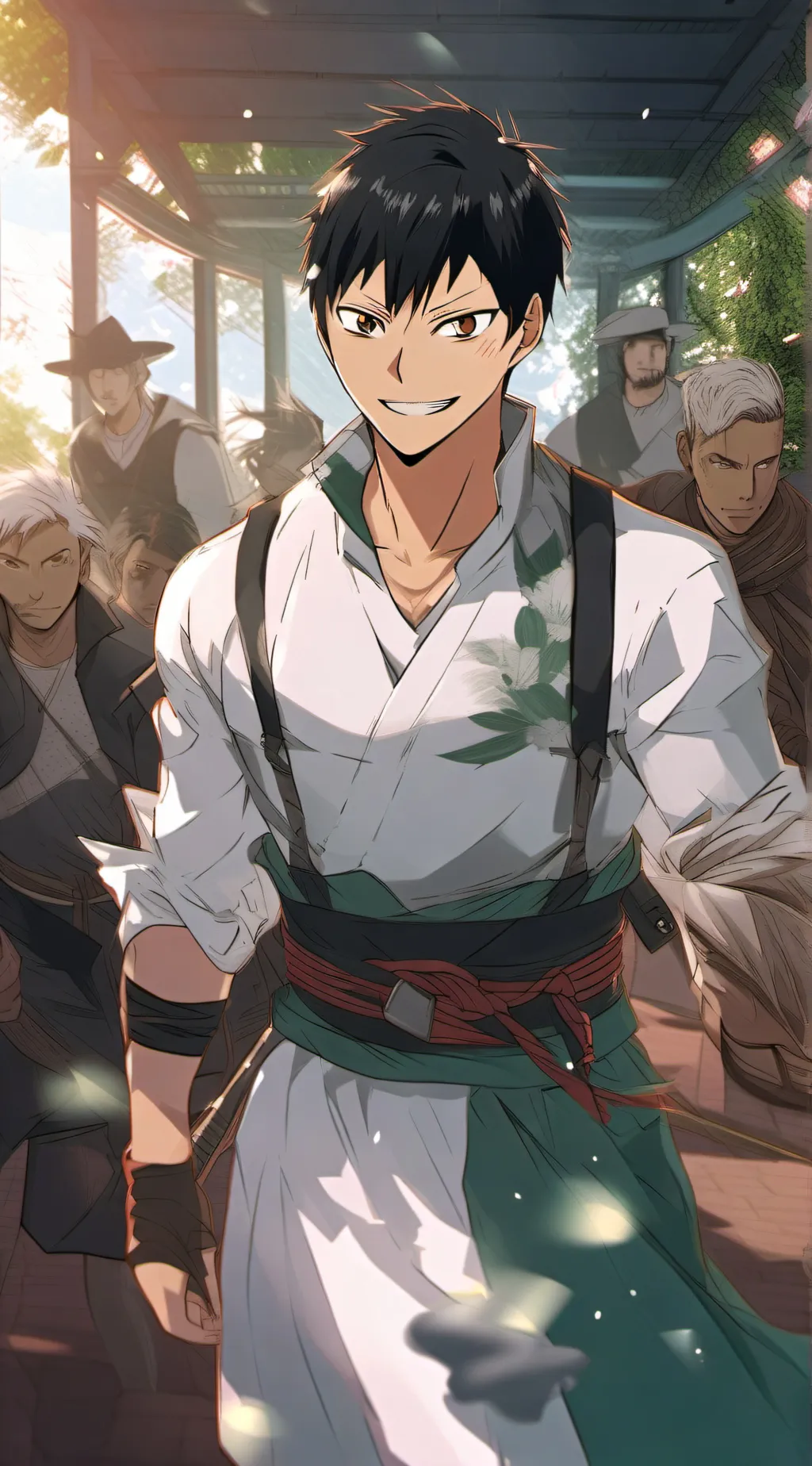 ai character: Tobio Kageyama background