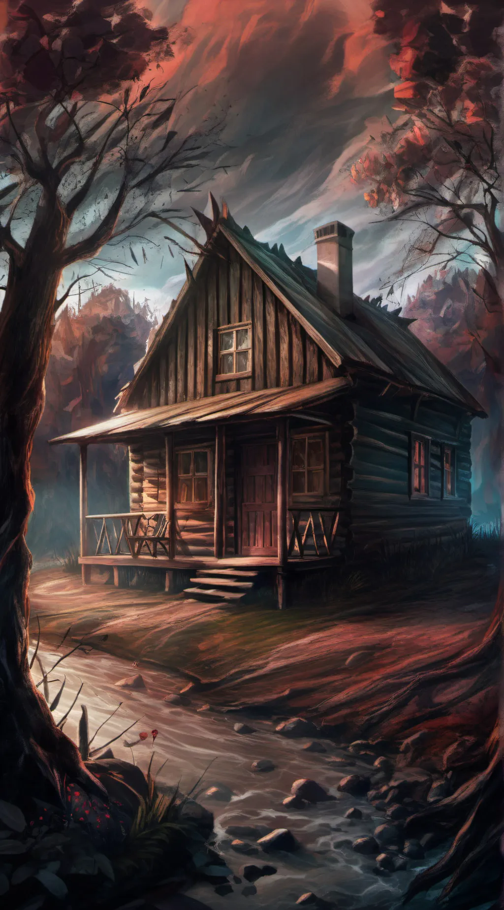 ai character: strainger things 3 background