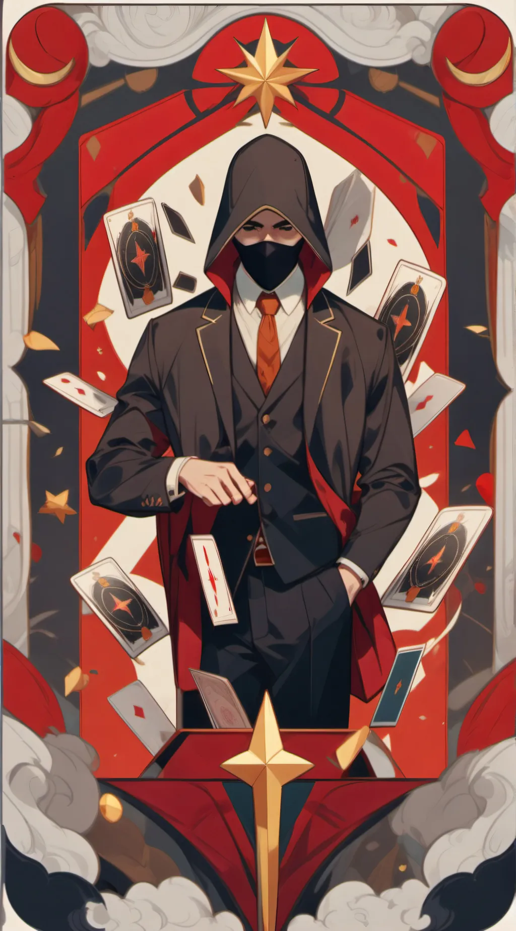 ai character: secret robber background