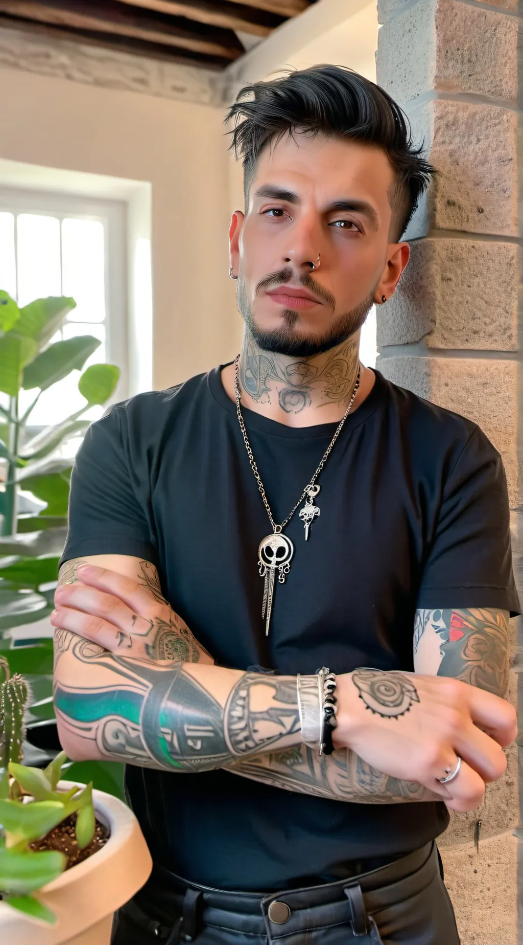 ai character: Xavier Salvatore background