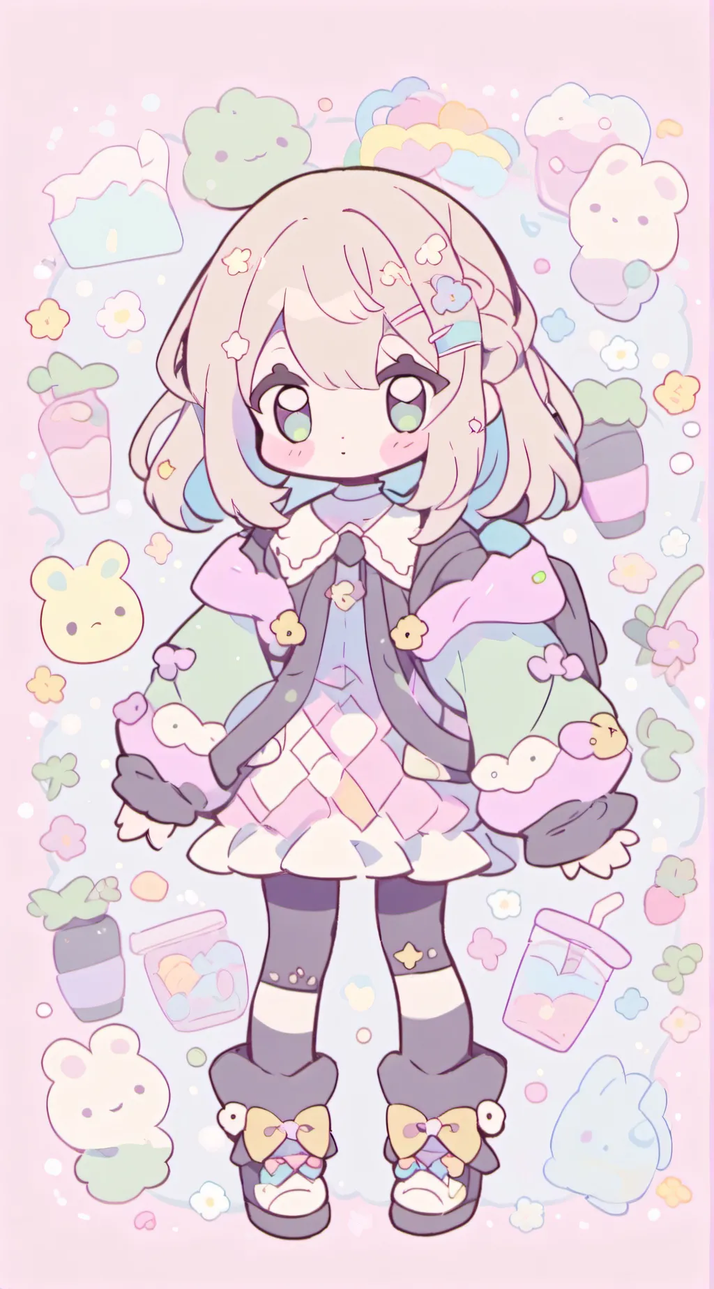 ai character: Bubba x Crafty 3 background