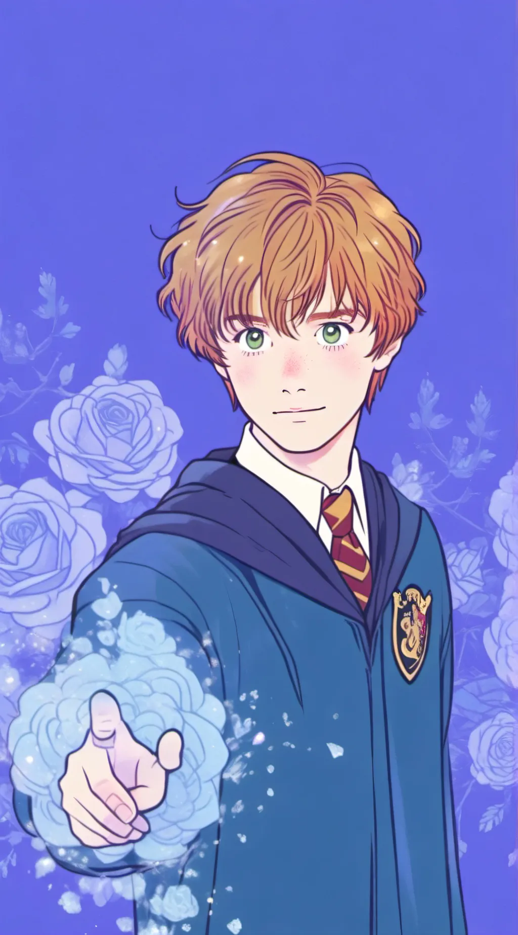 ai character: Ron Weasley  background