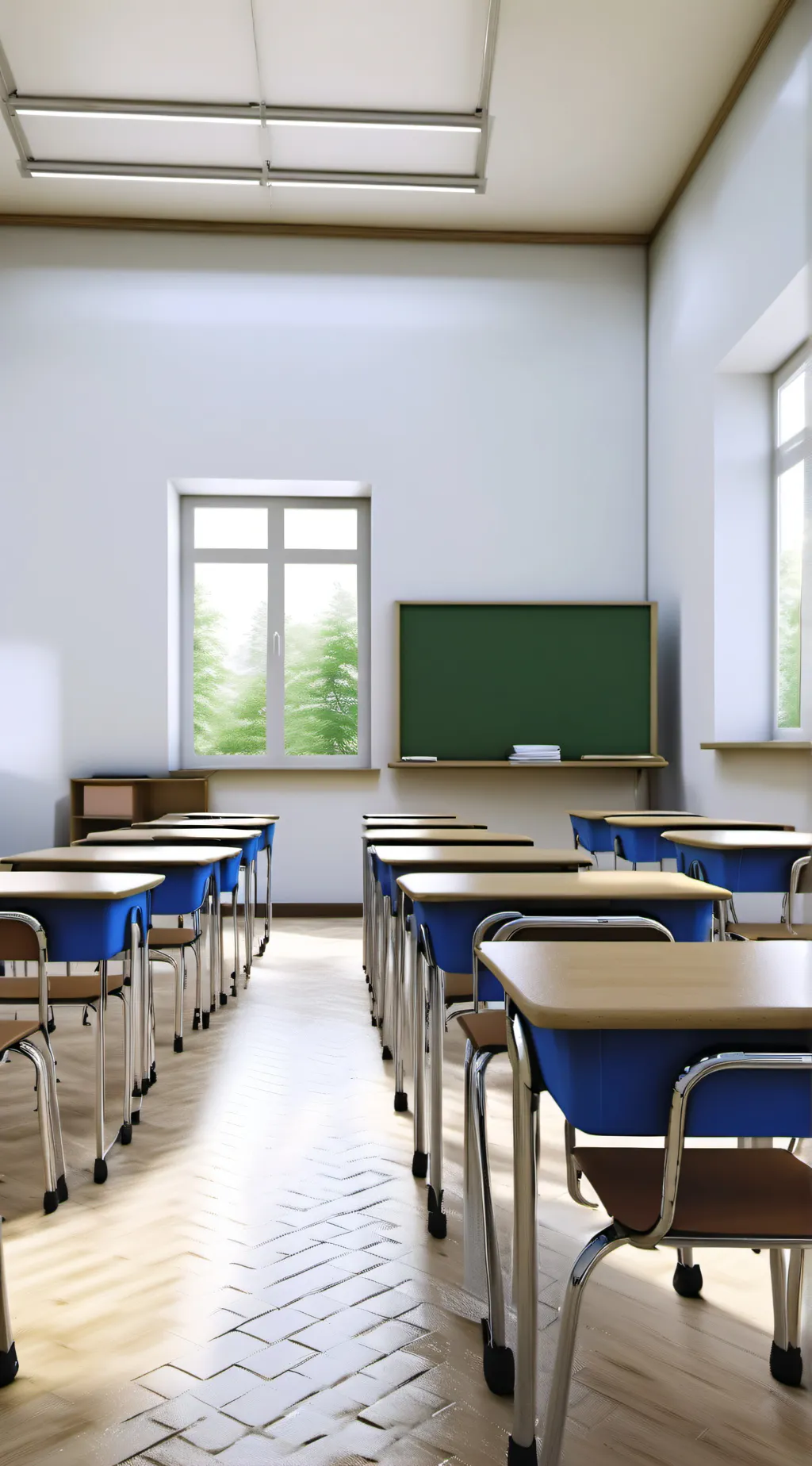 ai character: School background